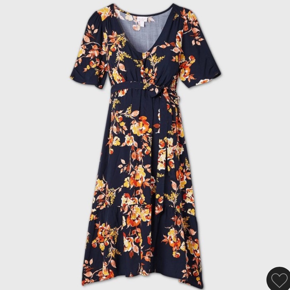 Isabel Floral Maternity Dress size XL